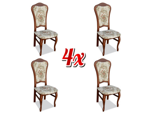 Chair Upholstery Design Lounge Kitchen Seat Lehn Suite Armchair new 4x Chairs new