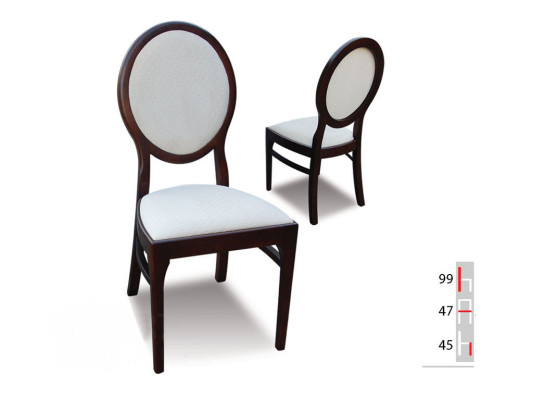 Solid wood Wood Round Chair MODERN DESIGNER Dining room CHAIR Kitchen Decorative