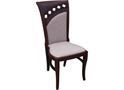 Dining room Chair Wood Luxury Soft Seat Living room Furniture Upholstered Chair