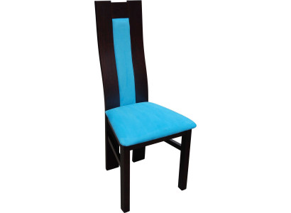 Solid wood Chair Wood DESIGNER Blue Chair Dining room CHAIR MODERN Decorative