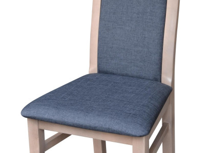 Dining room Chairs 1x Armchair Dining room chair Wood Upholstery wooden chair new