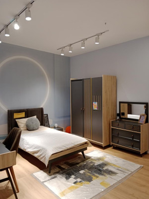 Stilove Bedroom set Designer Youth Room Furniture Bed + Bedside table