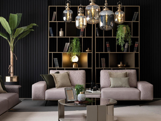 Luxury sofa set living room 3+3+1 seat fabric sofa big sofa couch sets
