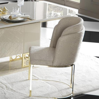 Luxury dining room set dining table with 4x armchair dining set dining set chair group