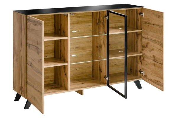 Wall unit set 5 pieces luxury living room chest of drawers TV lowboard design furnishings