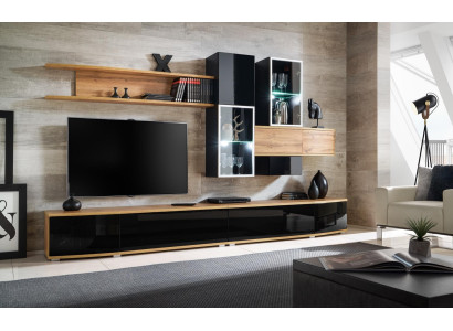 Designer Wall unit Modern Design Living room Luxury Furniture Wall Shelves new