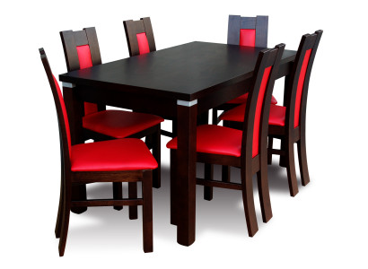 Armchair Style Furniture Dining room Suite Chair Group Table 7pcs. Set sets new