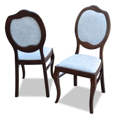 Landhfrom  Chair Set Seat Upholstery Suite Dining room 4x Chairs Lehn Group new