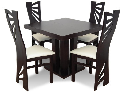 Chair Set Table + 4 Chairs Sets Living room Dining room Extendable
