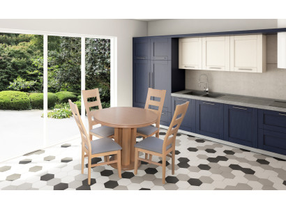 Designer Table + 4 Chairs Sets Complete Living room Decor Dining room