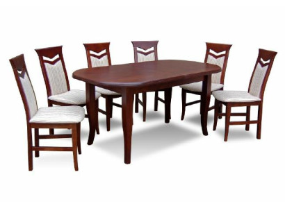 Dining table + 6 Chairs Dining room Set Dining set Classic r Table Tables Z19