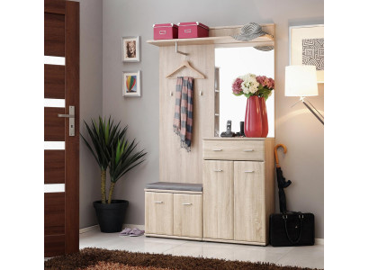 Design Modern Hallway Coat Rack Luxury Clothes Stand Furniture Wood Hall new