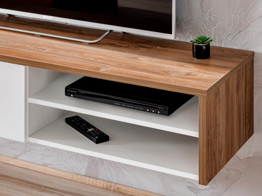 Wall unit Wall shelf Modern Design TV Lowboard Living room Furnishings new