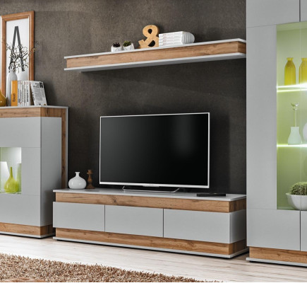 Living room Set TV Stand new Shelf Luxury Furniture Modern Design Wall unit