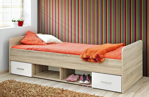 Youth Bed Youth Room Modern Childrens bed Designer Style Bed Childrens room new