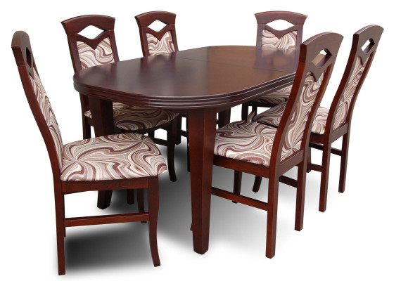 Modern 7-piece Dining room Suite Set Classic r Table 6x Chairs Chair Groups