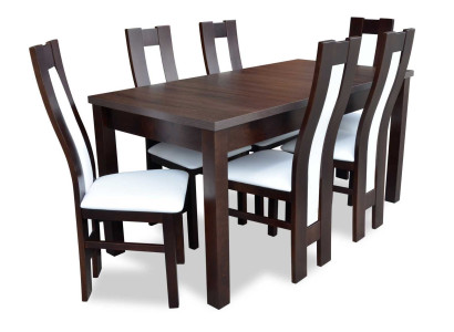 Dining room Table Classic chair group 6x Chairs 7 pieces. Set Seating group Dining room Table Classic chair group 6x Chairs 7 pieces. Set Seating group