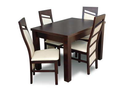 Dining set Dining table 4 x Chair Set Suite Table Classic Dining set 5 pieces. new