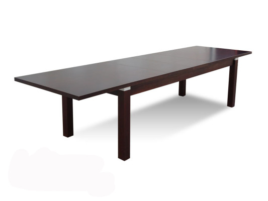 Table Dining table Wooden table XXL Conference table 80X120cm Extendable 80X160cm