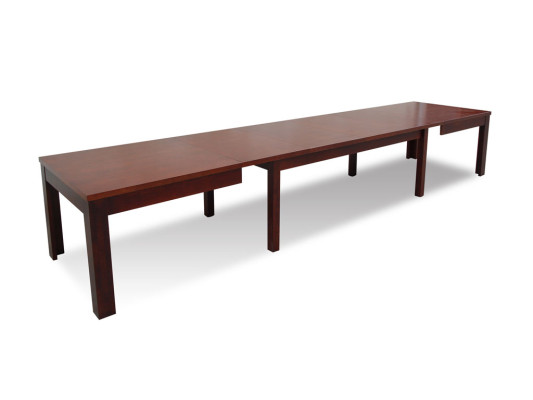 Table Dining table wooden table XXL Conference table S24 90X90cm extendable