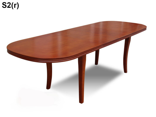 Table Dining table Wooden table XXL Conference table 90X160cm Extendable 160X240cm