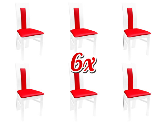 Suite Complete Group Living room 6x Piece new Dining room Chair Set Lehn Chairs