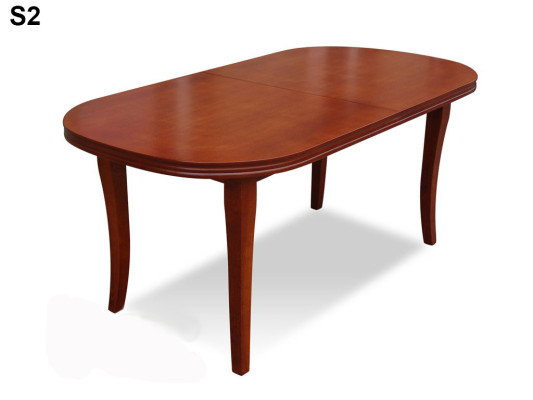 Table Dining table Wooden table XXL Conference table 90X200cm Extendable 200X280cm