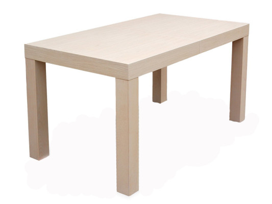 Table Dining table Wooden table XXL Conference table 80 x 140cm Extendable 140x180 cm