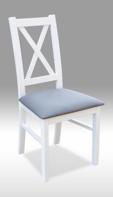 Set 1x Solid wood Armchair Dining room chair Fabric Upholstery Chair Gastro Dining room new