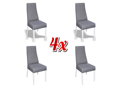 Dining room Kitchen Group Set Chair Suite Seat Upholstery Wood 4x Chairs Furniture new