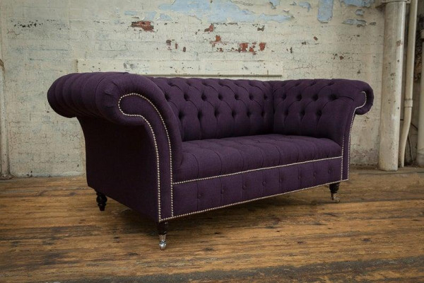 2+1 Sofa set Chesterfield Textile Sofa Couches Upholstery Set Sets