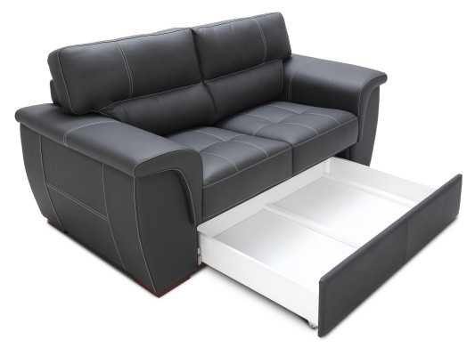Leather Design Couch Upholstery Seat Suite Sofa Sets 2+1 Leather Set