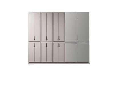 Gray Bedroom Wardrobe Luxury Cabinets Wooden Cabinet Furniture Wardrobe