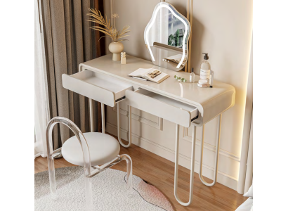White dressing table with drawers dressing table luxury cosmetic table