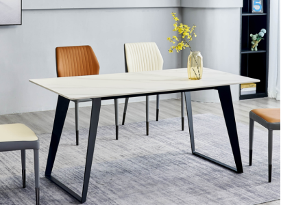 White Dining room table Designer Kitchen Tables Dining room Furniture Wooden tables