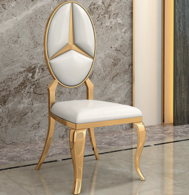 Dining room White Leather Chair Designer Single Seater Upholstered Chairs Chairs new