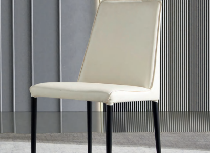 White Dining room chair Designer Wooden Chairs Stylish Modern Textile Chairs