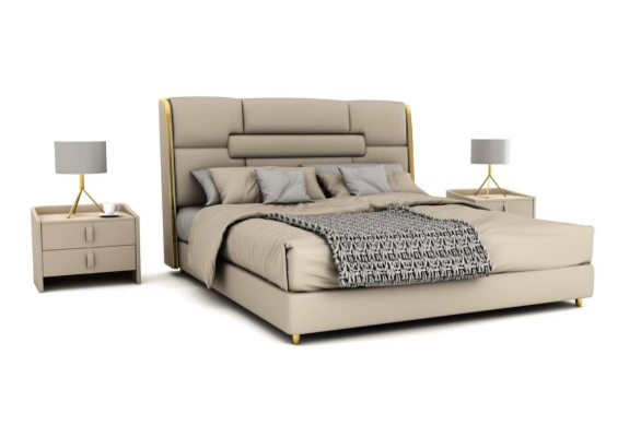 Bedroom Furniture Designer Bed Wooden Frame Double bed Modern Beds