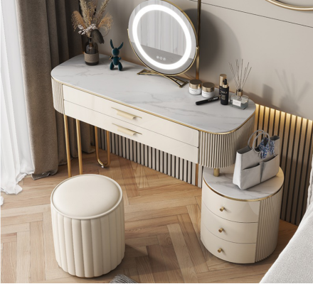 White Dressing table Designer Dressing tables Bedroom Cosmetic tables