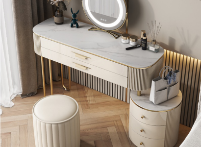 White Dressing table Designer Dressing tables Bedroom Cosmetic tables