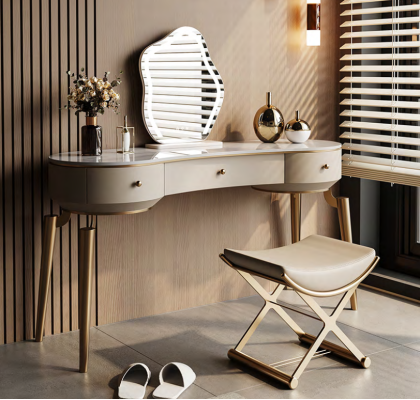 Bedroom Furniture Designer Dressing table wooden frame cosmetic table new