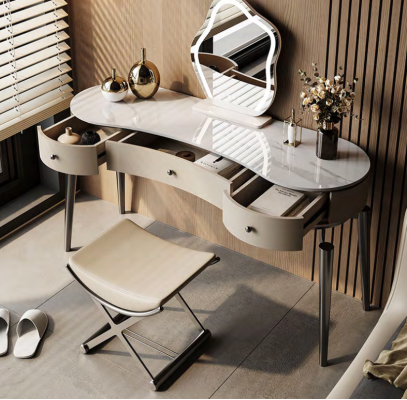 Bedroom Furniture Designer Dressing table wooden frame cosmetic table new