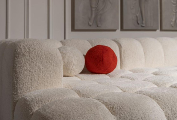 Corner sofa fabric sofa upholstered sofa modern luxury sofa relax white sofas