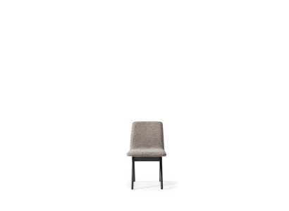Group Chairs Dining chairs Kitchen chair Gray wooden chair 6-piece Fabric