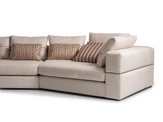 Corner sofa fabric sofa upholstered sofa beige sofas modern living room design
