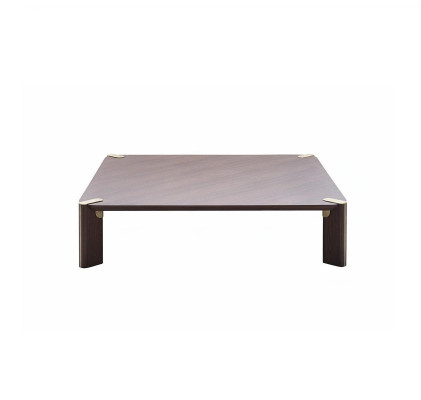 Group 3-piece Coffee table Side tables Coffee table Brown Wood Set Table