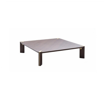 Group 3-piece Coffee table Side tables Coffee table Brown Wood Set Table