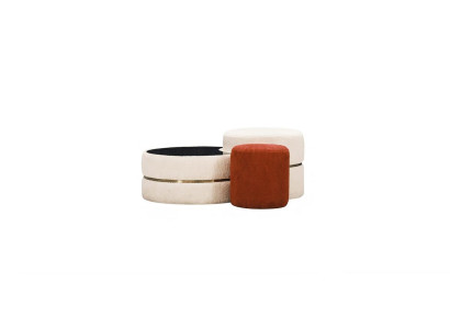 Group Footstool Pouf 3-piece Set Puff Coffee table Stool Modern Table Group Footstool Pouf 3-piece Set Puff Coffee table Stool Modern Table