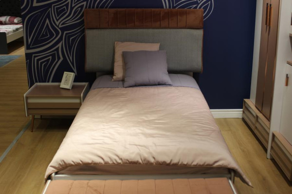 Childrens bed Modern Bed Youth Room Bed 207 x 120 cm Childrens room new