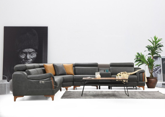 Corner sofa Luxury Sofa L-shape new Furniture Living room Designer Modern Textile